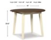 Ashley Woodanville Drop Leaf Table small image number 6