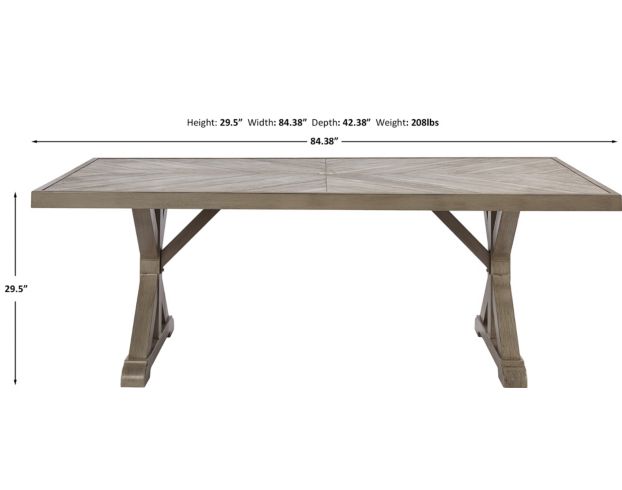 Ashley Beachcroft Outdoor Dining Table large image number 6
