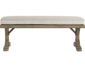 Ashley Beachcroft Outdoor Bench With Cushion