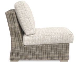 Ashley Beachcroft Outdoor Armless Chair With Cushion