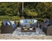 Ashley Windglow Outdoor Loveseat small image number 5