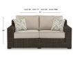 Ashley Coastline Bay Outdoor Loveseat small image number 9