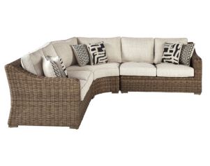 Ashley Beachcroft 3 Piece Outdoor Sectional
