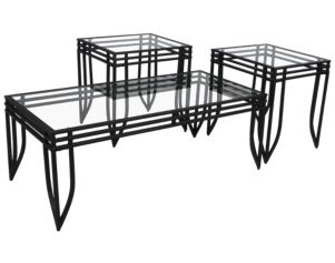 Ashley Exeter Coffee Table & 2 End Tables