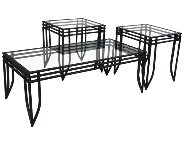 Ashley Exeter Coffee Table & 2 End Tables large image number 1