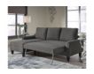 Ashley Jarreau Gray Queen Sleeper Chaise Sofa small image number 4