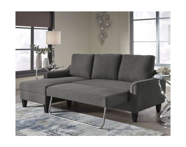 Ashley Jarreau Gray Queen Sleeper Chaise Sofa large image number 4
