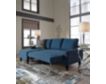 Ashley Jarreau Blue Queen Sleeper Sectional Sofa Chaise small image number 4