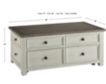 Ashley Bolanburg Lift-Top Coffee Table small image number 4