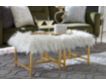 Ashley Elissa Faux Fur Stool small image number 4