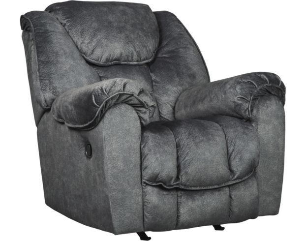 Ashley Capehorn Gray Rocker Recliner large image number 1