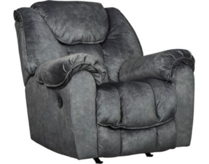 Ashley Capehorn Gray Rocker Recliner