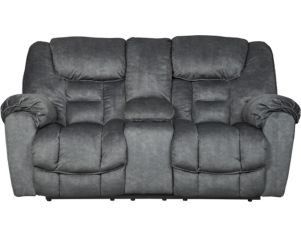 Ashley Capehorn Reclining Loveseat with Console