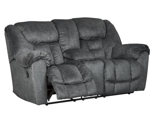 Ashley Capehorn Reclining Loveseat with Console large image number 2