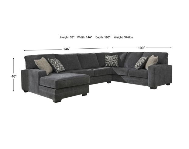 Ashley Tracling 3-Piece Sectional large image number 5