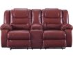 Ashley Vacherie Salsa Reclining Console Loveseat small image number 1