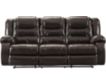 Ashley Vacherie Brown Reclining Sofa small image number 1