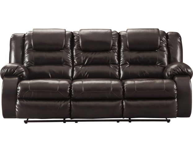 Ashley Vacherie Brown Reclining Sofa large image number 1
