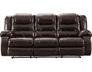 Ashley Vacherie Brown Reclining Sofa