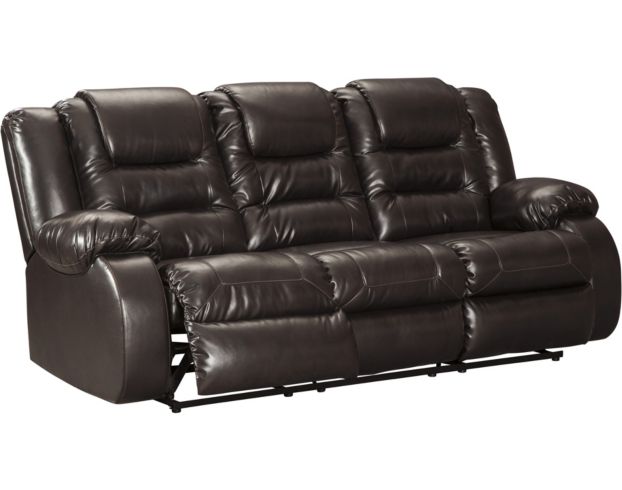 Ashley Vacherie Brown Reclining Sofa large image number 2
