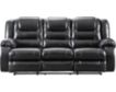 Ashley Vacherie Black Reclining Sofa small image number 1