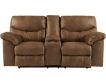 Ashley Boxberg Brown Reclining Console Loveseat small image number 1