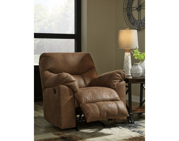 Ashley Boxberg Brown Rocker Recliner large image number 2