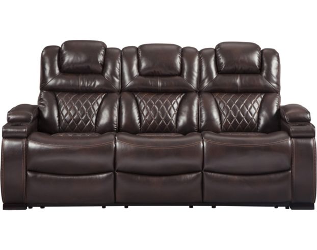 Ashley Warnerton Power Reclining Sofa large image number 1