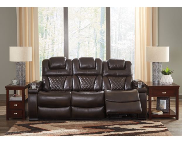 Ashley Warnerton Power Reclining Sofa large image number 4