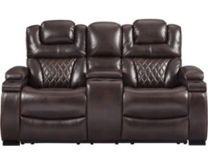 Ashley Warnerton Power Reclining Console Loveseat