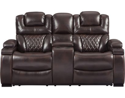 Ashley Warnerton Power Reclining Console Loveseat