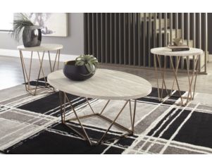 Ashley Tarica Coffee Table & 2 End Tables