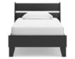 Ashley Socalle Black Twin Bed small image number 3