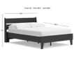 Ashley Socalle Black Full Bed small image number 7