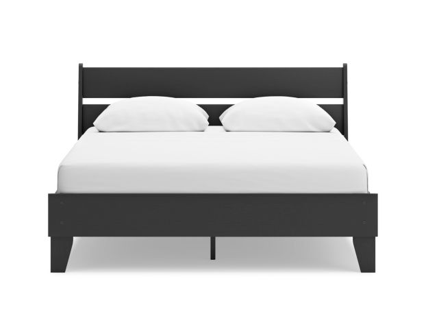 Ashley Socalle Black Queen Bed large image number 3