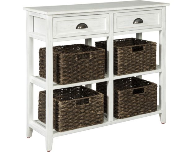 Ashley Oslember Storage Accent Table w/ Baskets large image number 1