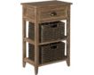 Ashley Oslember Storage Accent Table With Baskets small image number 1