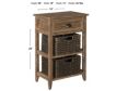 Ashley Oslember Storage Accent Table With Baskets small image number 3