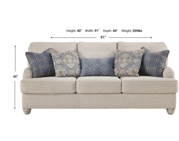 Ashley Traemore Queen Sleeper Sofa large image number 9