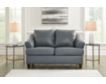 Ashley Genoa Gray Leather Loveseat small image number 5