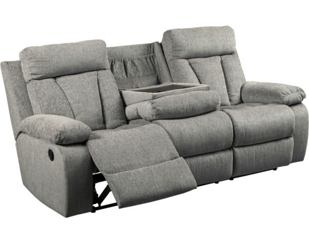 Ashley Mitchiner Reclining Sofa with Drop Down Table large image number 3