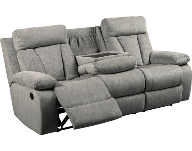 Ashley Mitchiner Reclining Sofa with Drop Down Table large image number 3