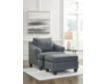 Ashley Genoa Oversized Gray Leather Chair small image number 5