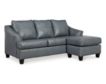 Ashley Genoa Steel Leather Sofa Chaise small image number 2