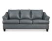 Ashley Genoa Steel Leather Queen Sleeper Sofa small image number 1