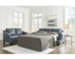 Ashley Genoa Steel Leather Queen Sleeper Sofa small image number 2