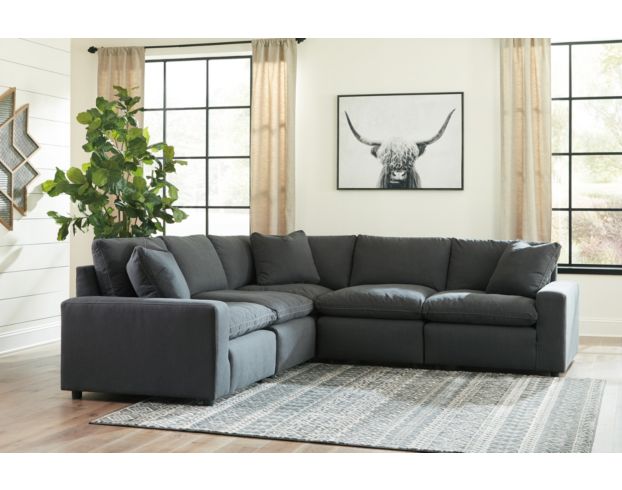 Ashley Savesto Charcoal 5-Piece Sectional large image number 3