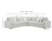 Ashley Stupendous Gray 3-Piece Sectional small image number 7