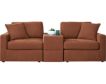 Ashley Modmax Spice Modular Loveseat with Console small image number 1