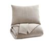 Ashley Mayda Beige 3-Piece King Comforter Set small image number 2